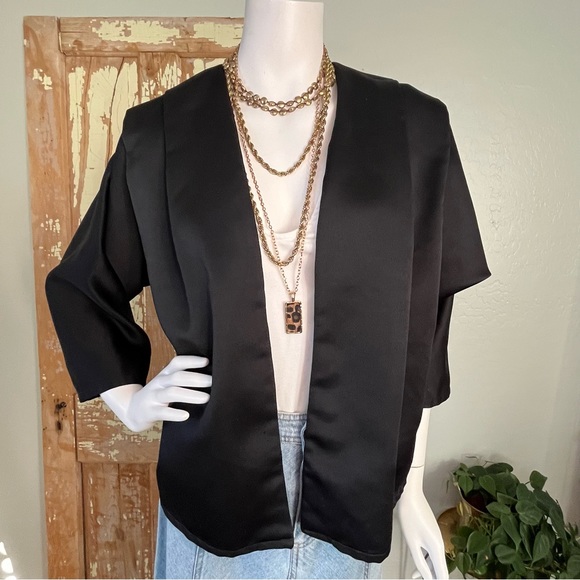 David Benjamin Jackets & Blazers - David Benjamin Women’s Vintage Outerwear Size M Layering Blazer Short Kimono